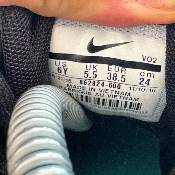 Size 6Y Nike AF1 Ultra Flyknit Mid (GS) ids Multicolor Athletic Shoes 862824-600 - Picture 8 of 10